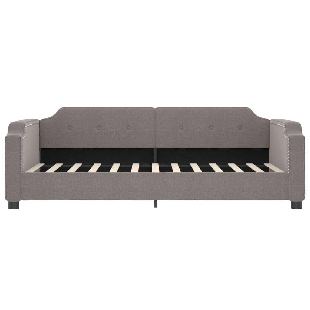 Letto da Giorno Tortora 80x200 cm in Tessuto