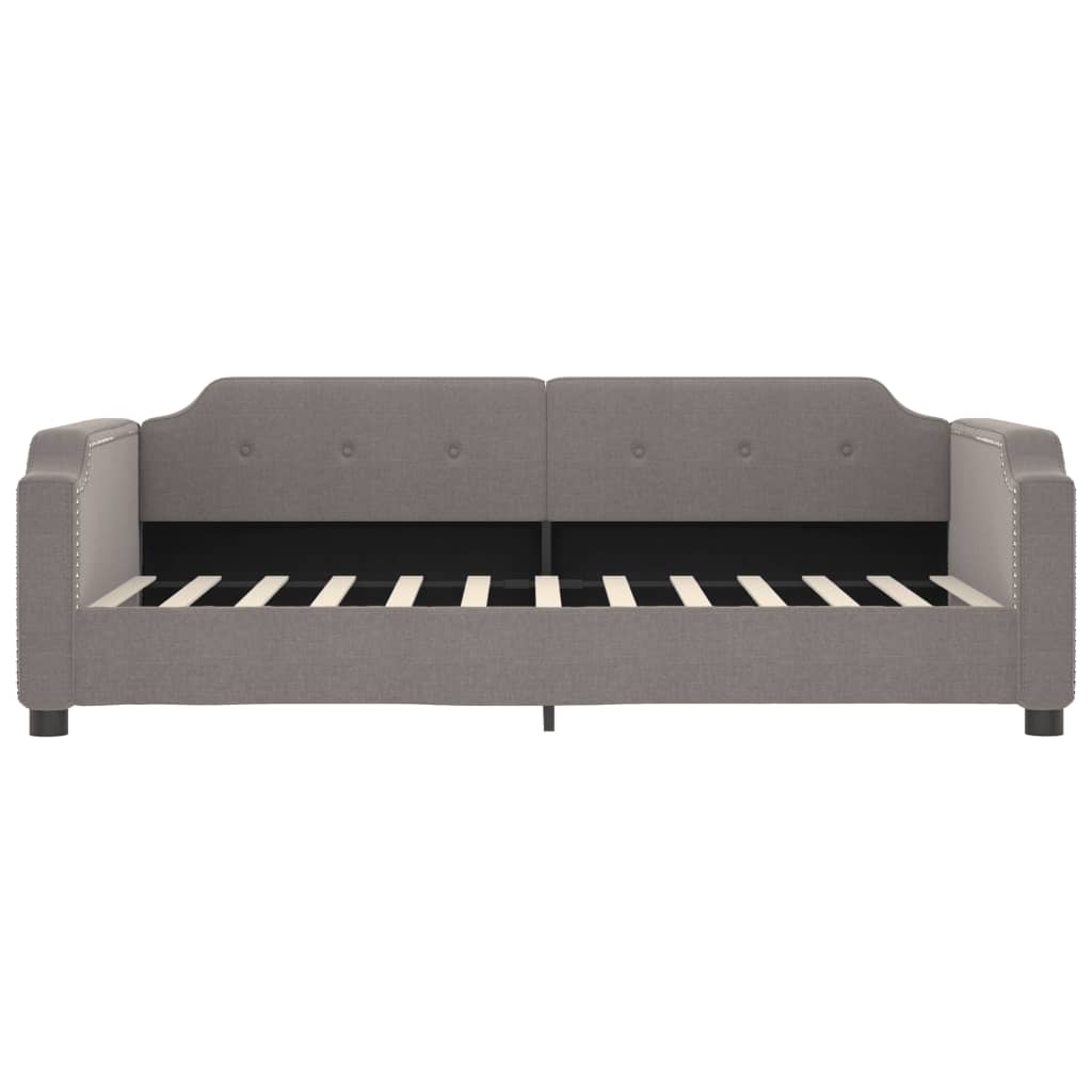 Letto da Giorno Tortora 90x200 cm in Tessuto