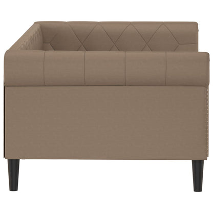 Letto da Giorno Cappuccino 80x200 cm in Similpelle
