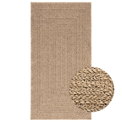 Tappeto ZIZUR 80x150 cm Aspetto Iuta per Interni ed Esterni