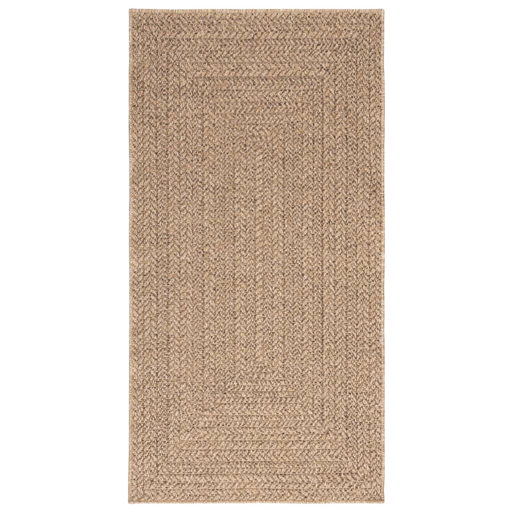 Tappeto ZIZUR 80x150 cm Aspetto Iuta per Interni ed Esterni