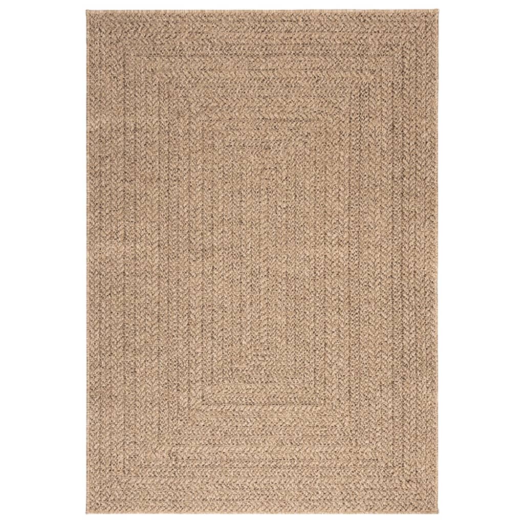 Tappeto ZIZUR 120x170 cm Aspetto Iuta per Interni ed Esterni