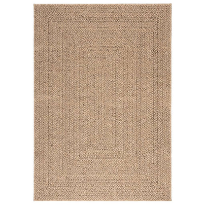 Tappeto ZIZUR 120x170 cm Aspetto Iuta per Interni ed Esterni