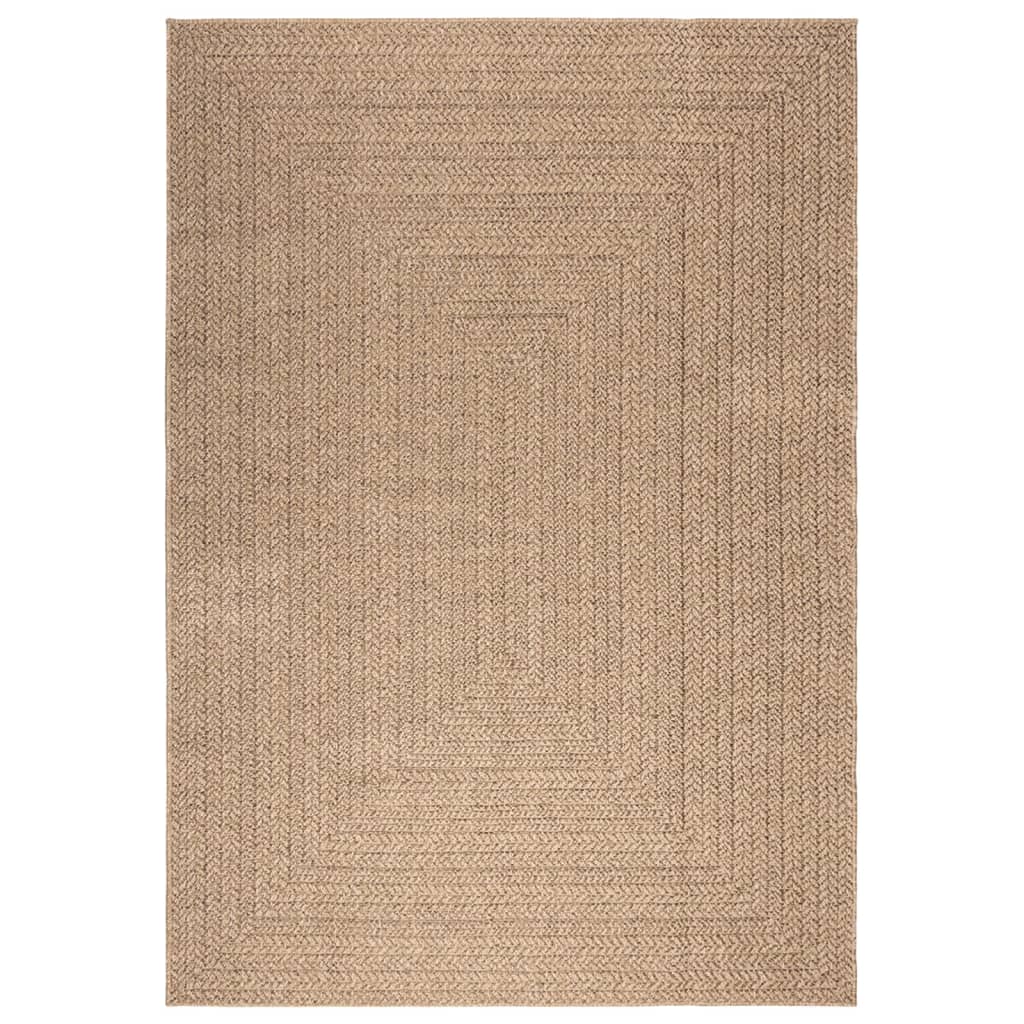 Tappeto ZIZUR 160x230 cm Aspetto Iuta per Interni ed Esterni