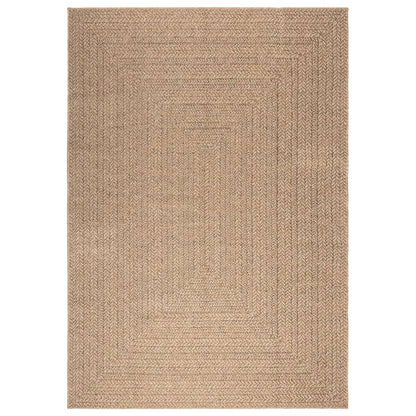Tappeto ZIZUR 160x230 cm Aspetto Iuta per Interni ed Esterni
