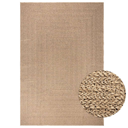 Tappeto ZIZUR 200x290 cm Aspetto Iuta per Interni ed Esterni