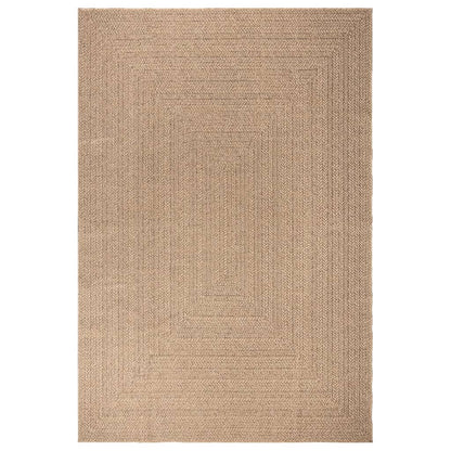 Tappeto ZIZUR 200x290 cm Aspetto Iuta per Interni ed Esterni
