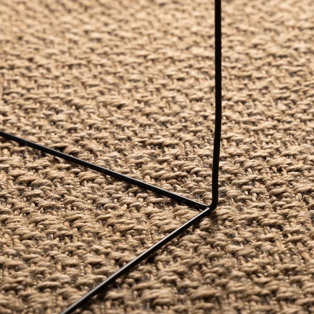 Tappeto ZIZUR 200x290 cm Aspetto Iuta per Interni ed Esterni