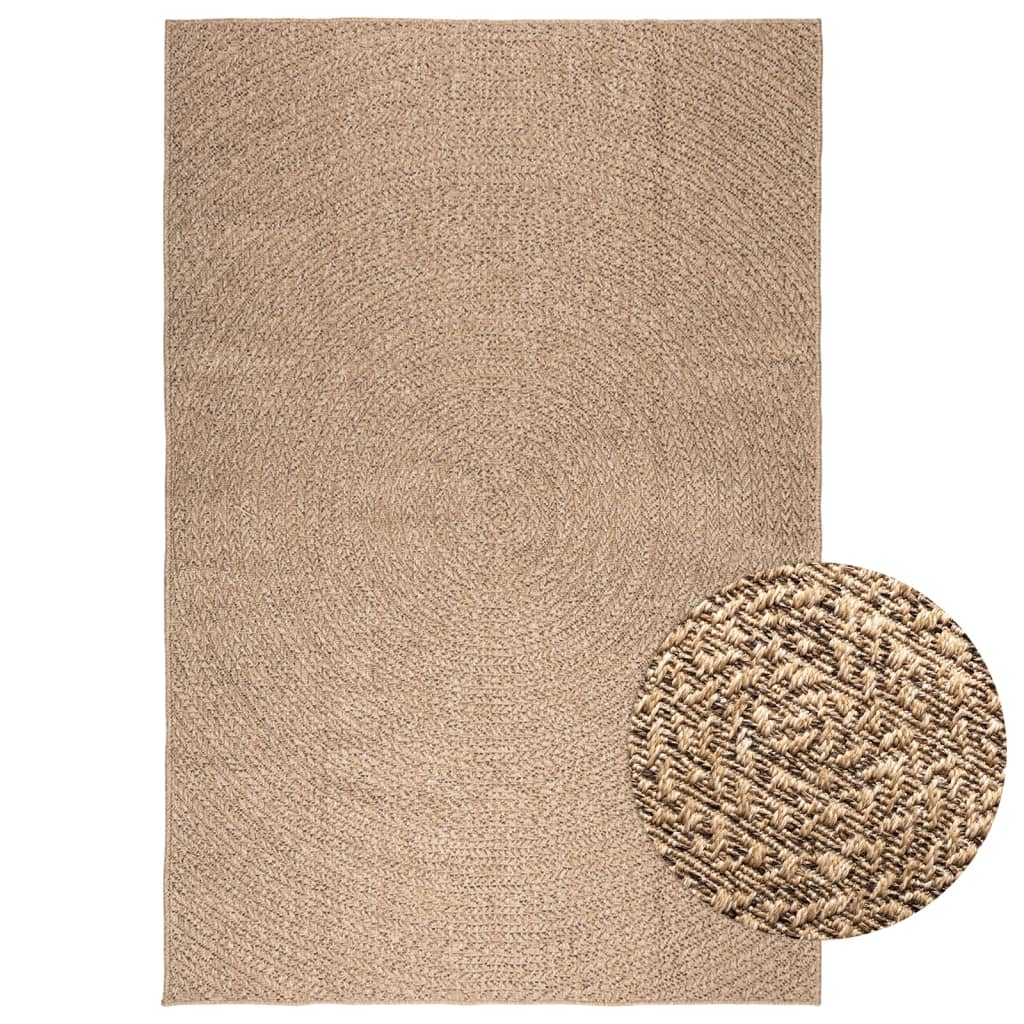 Tappeto ZIZUR 200x290 cm Aspetto Iuta per Interni ed Esterni