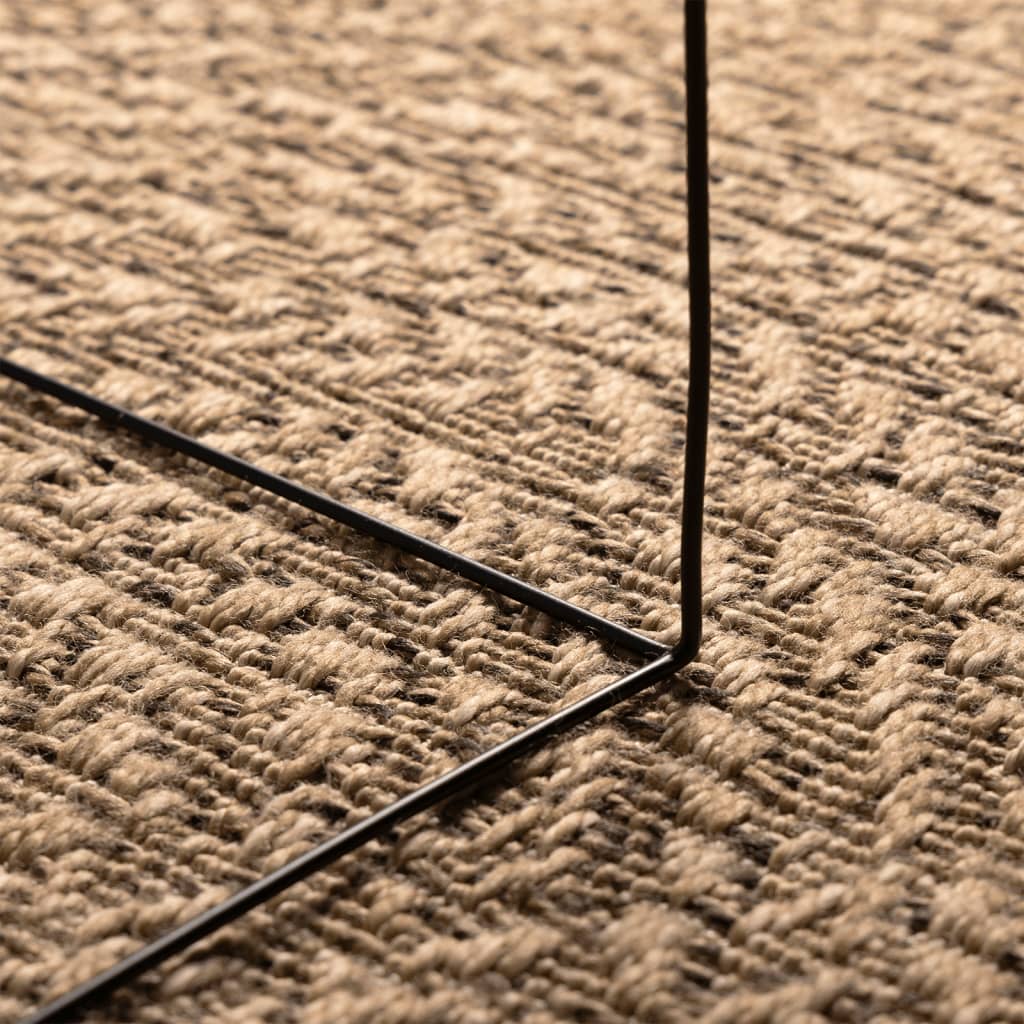 Tappeto ZIZUR 200x290 cm Aspetto Iuta per Interni ed Esterni