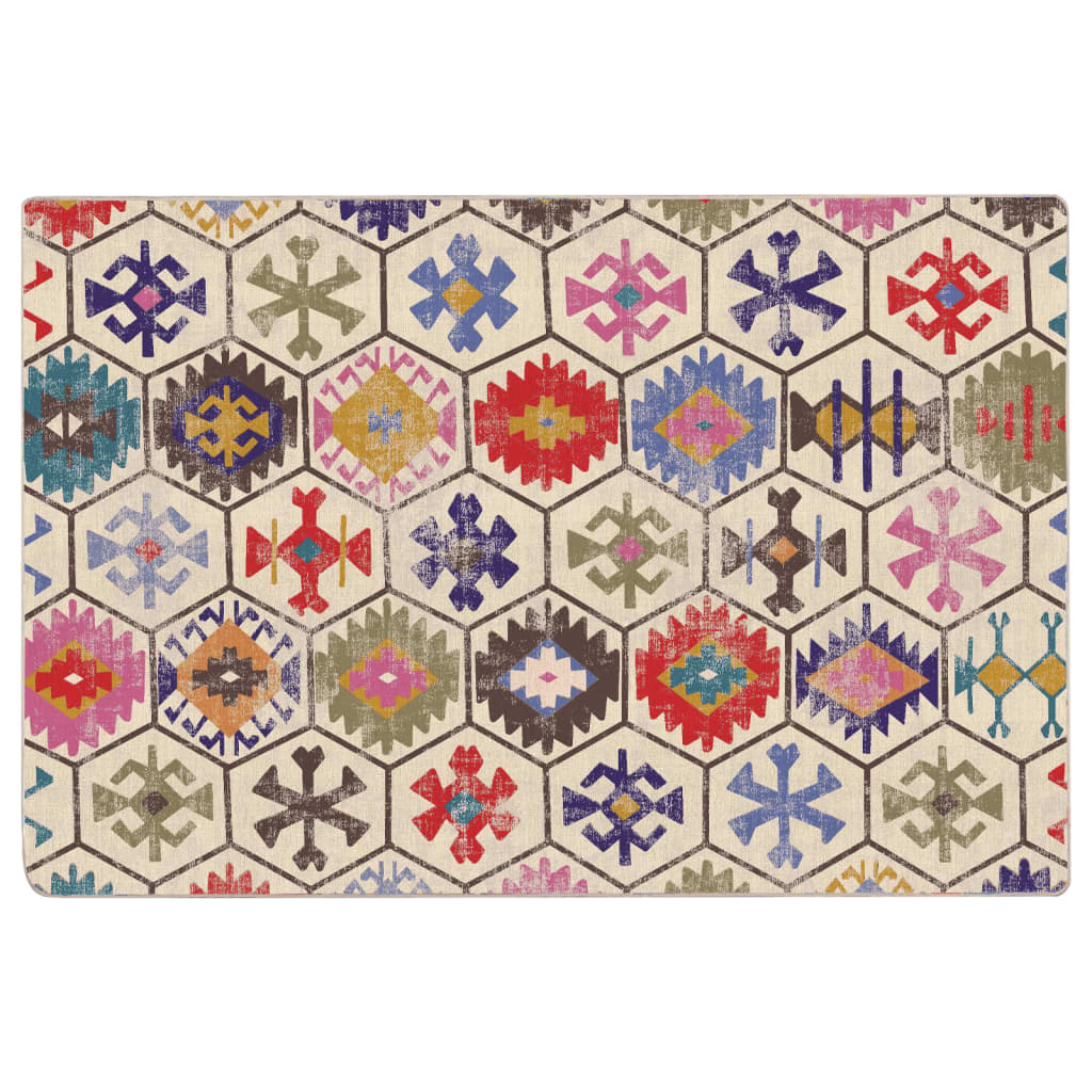 Tappeto Lavabile Multicolore 120x180 cm
