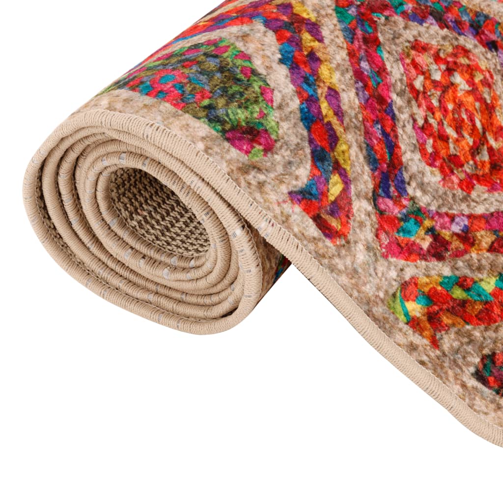 Tappeto Lavabile Multicolore 190x300 cm