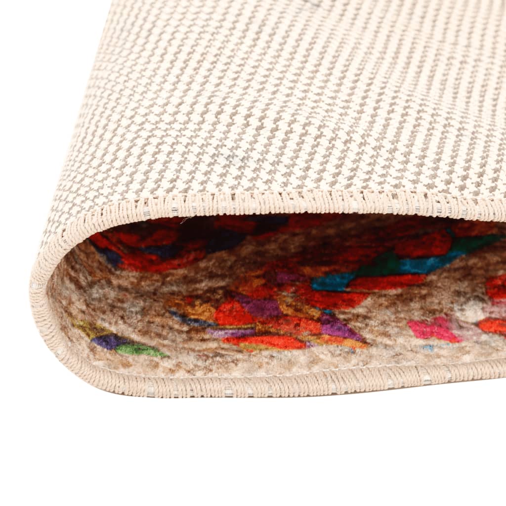 Tappeto Lavabile Multicolore Ã˜ 120 cm