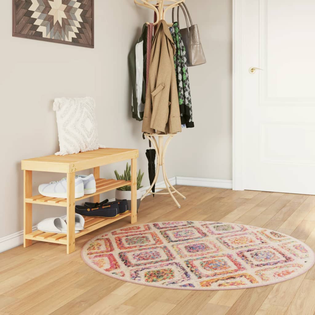 Tappeto Lavabile Multicolore Ã˜ 120 cm