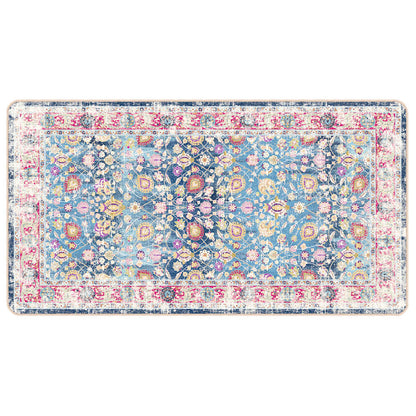 Tappeto Lavabile Multicolore 80x150 cm Antiscivolo