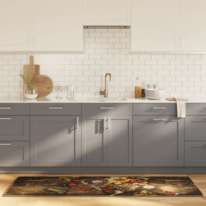 Tappeto da Cucina Multicolore 60x180 cm Lavabile