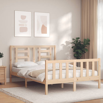 Giroletto senza Materasso 140x200 cm in Legno Massello di Pino