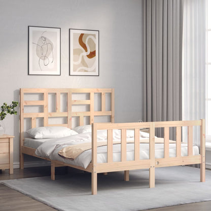 Giroletto senza Materasso 140x200 cm in Legno Massello di Pino
