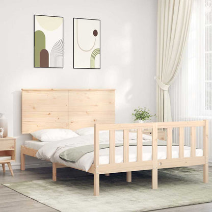 Giroletto senza Materasso 140x200 cm in Legno Massello di Pino