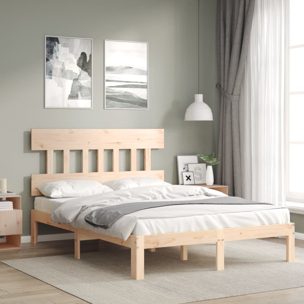 Giroletto senza Materasso 120x200 cm in Legno Massello di Pino