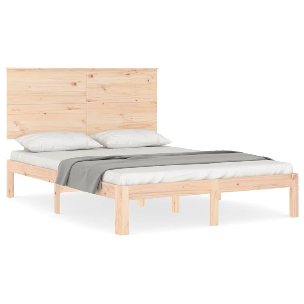 Giroletto senza Materasso 140x200 cm in Legno Massello di Pino