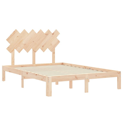 Giroletto senza Materasso 120x200 cm in Legno Massello di Pino