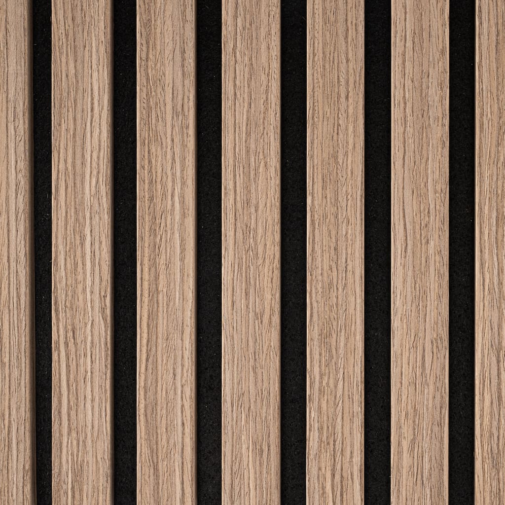 WallArt Pannelli Acustici da Parete Aku Rovere Classico 4 pz