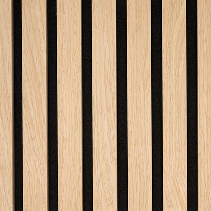 WallArt Pannelli Acustici da Parete Aku Rovere Chiaro 4 pz
