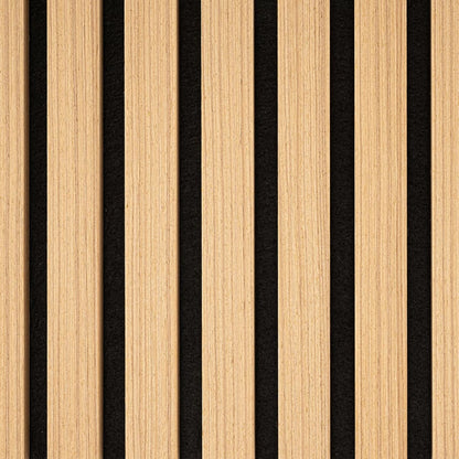 WallArt Pannelli Acustici da Parete Aku Rovere Naturale 4 pz