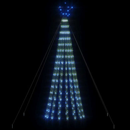 Albero di Natale a LED 275 LED Blu 180 cm