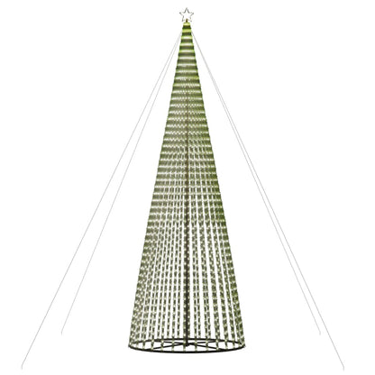 Albero di Natale a LED 1544 LED Bianco Freddo 500 cm