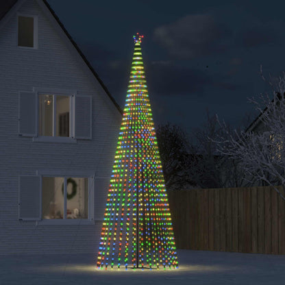 Albero di Natale a LED 1544 LED Colorato 500 cm