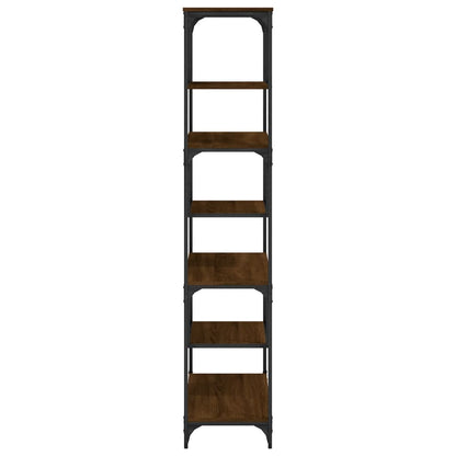 Libreria Rovere Marrone 81x36x176 cm in Legno Multistrato