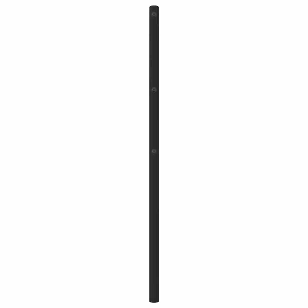 Testiera di Ricambio in Metallo Nero 107 cm