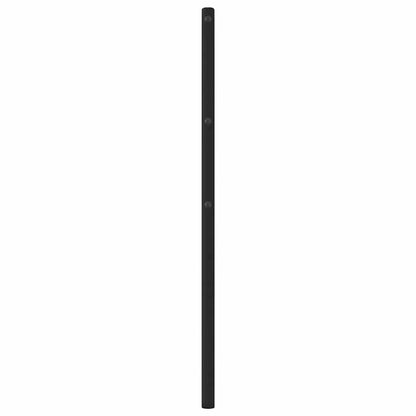 Testiera di Ricambio in Metallo Nero 180 cm