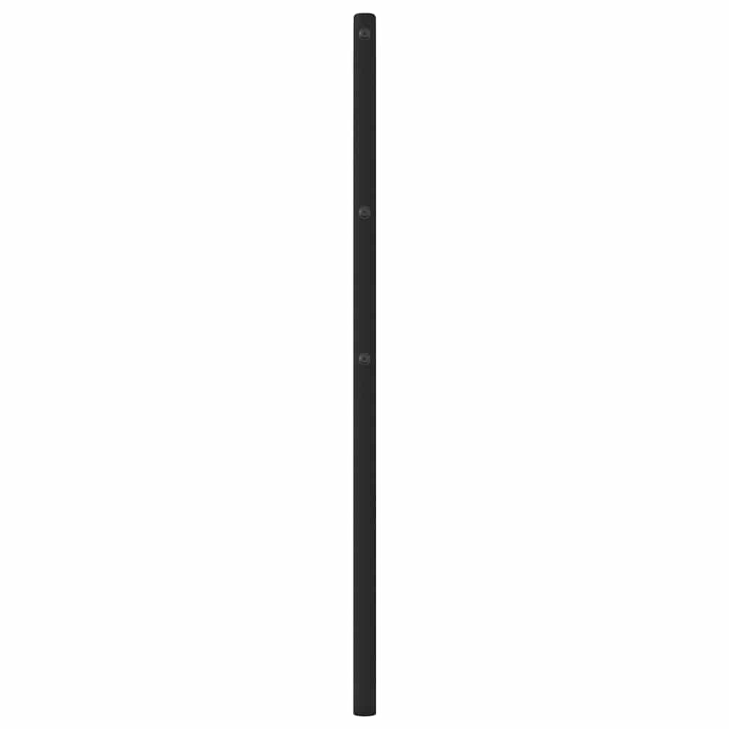 Testiera di Ricambio in Metallo Nero 193 cm
