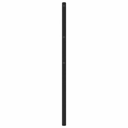 Testiera di Ricambio in Metallo Nero 193 cm