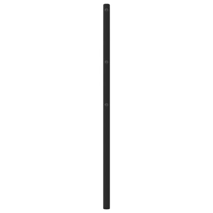Testiera di Ricambio in Metallo Nero 200 cm