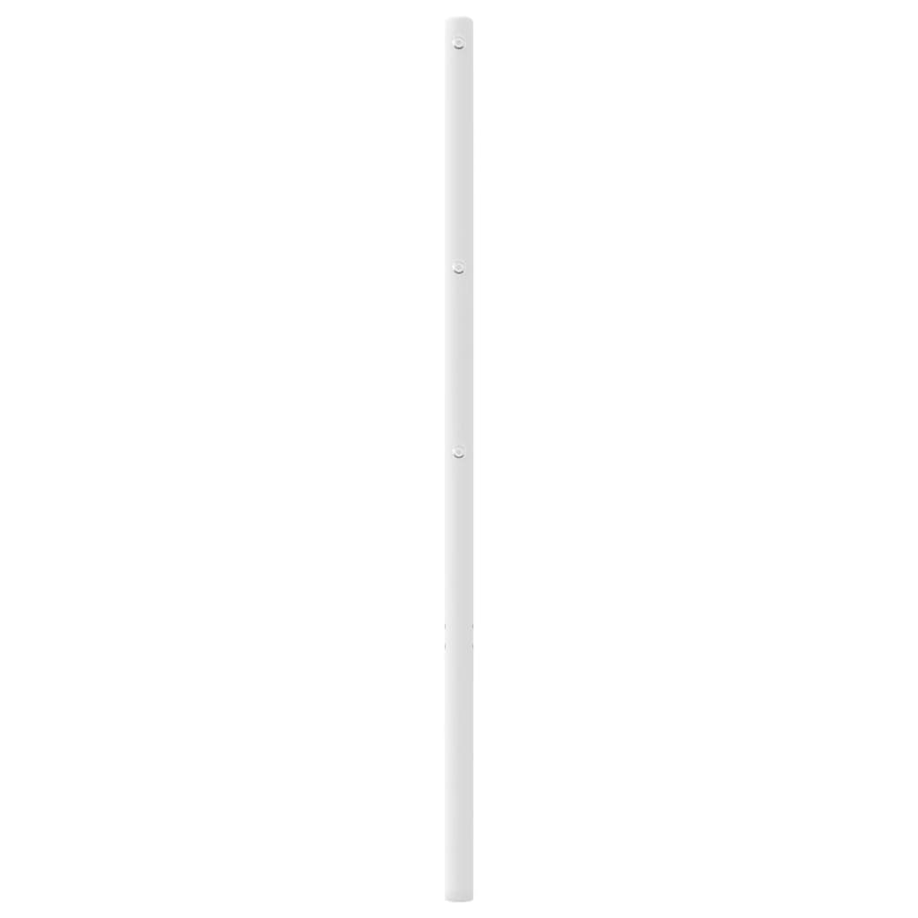 Testiera di Ricambio in Metallo Bianco 100 cm