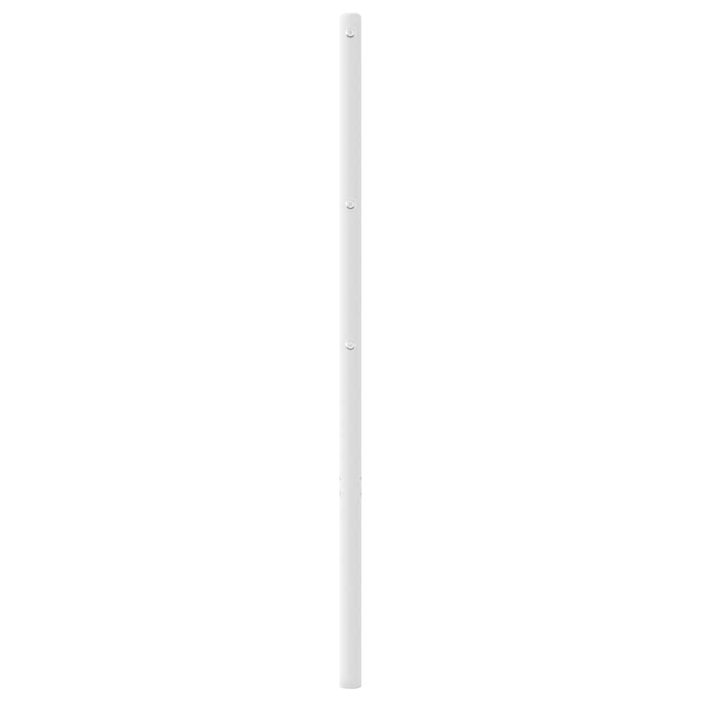 Testiera di Ricambio in Metallo Bianco 107 cm
