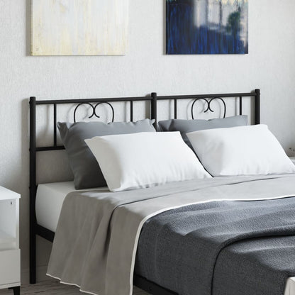 Testiera di Ricambio in Metallo Nero 160 cm