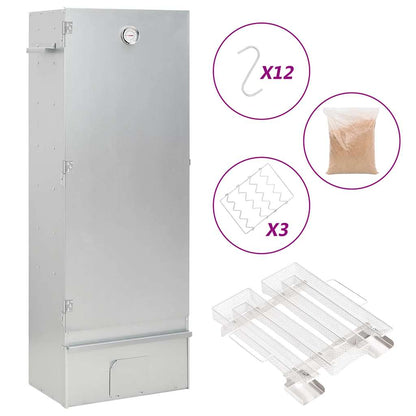 Forno Affumicatore BBQ Generatore Fumo Freddo Acciaio Zincato