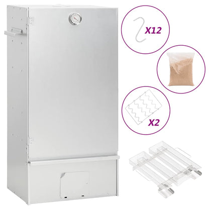 Forno Affumicatore BBQ Generatore Fumo Freddo Acciaio Zincato
