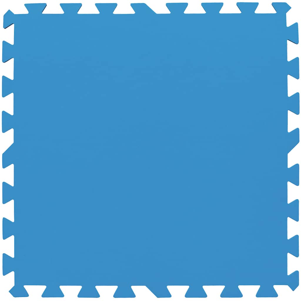 Bestway Protezioni per Pavimenti di Piscine 8 pz Blu 58220