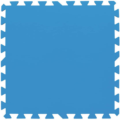 Bestway Protezioni per Pavimenti di Piscine 8 pz Blu 58220