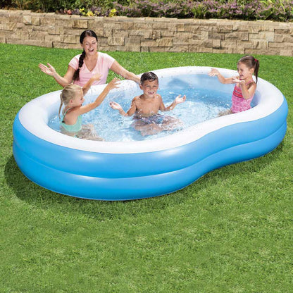 Bestway Piscina Famiglie Grande Laguna 262x157x46 cm