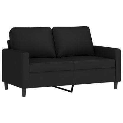 Set di Divani 4 pz Nero in Velluto