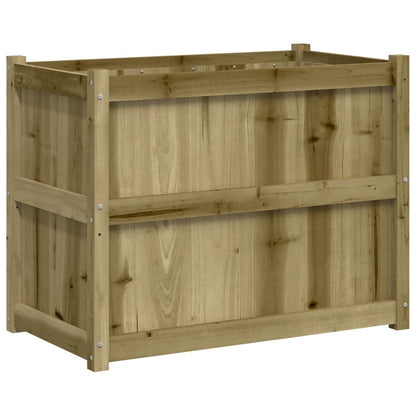 Fioriera da Giardino 90x50x70 cm in Legno di Pino Impregnato