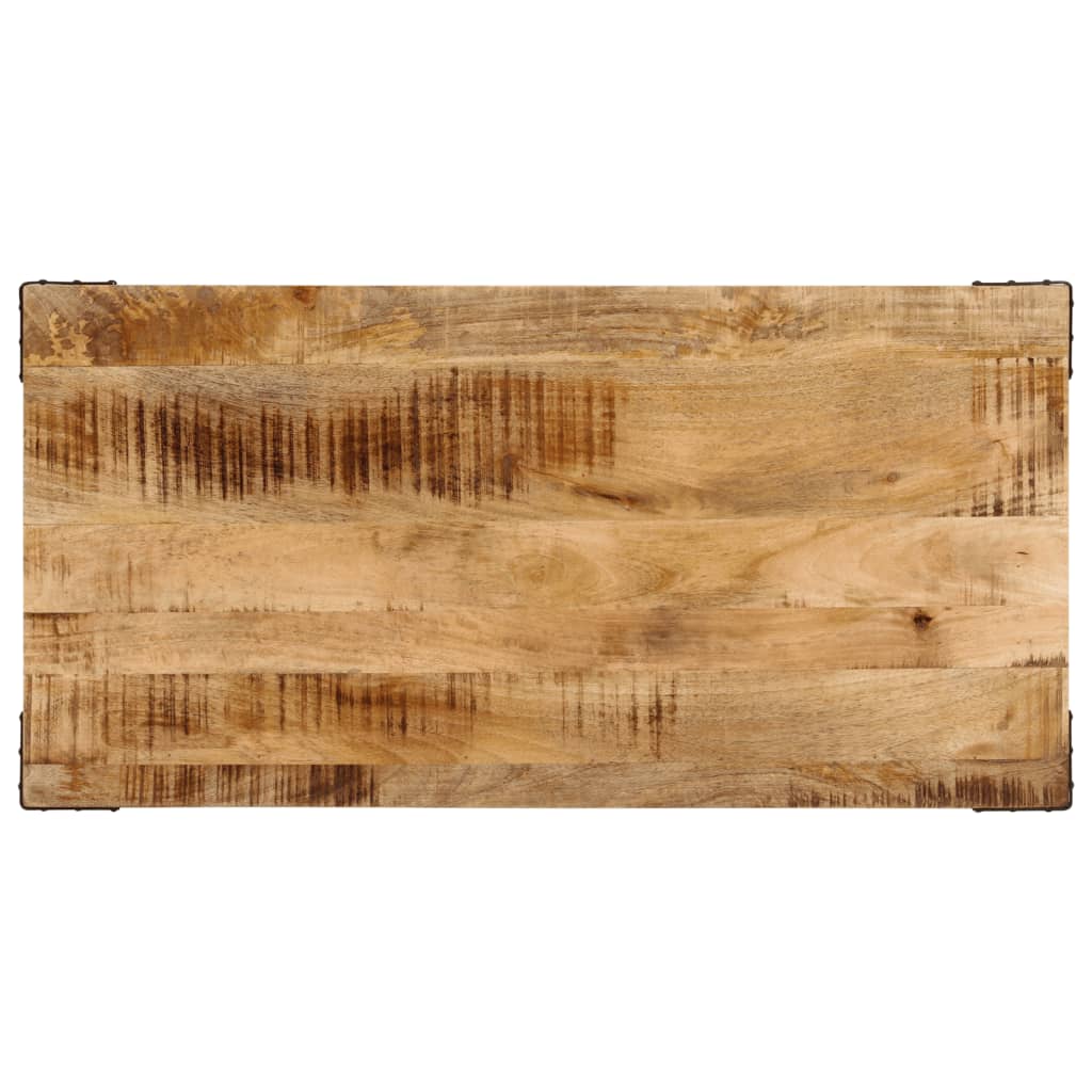Tavolo da Pranzo 110x55x75 cm in Legno Massello di Mango