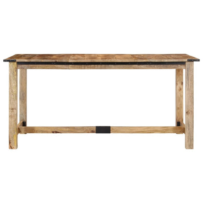 Tavolo da Pranzo 160x80x75 cm in Legno Massello di Mango